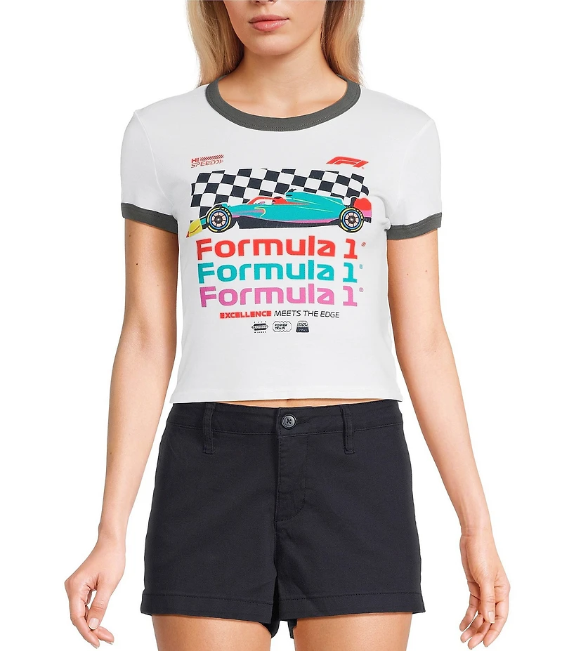 Junk Food Formula 1 Short Sleeve T-Shirt