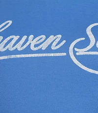 Junk Food Heaven Sent Graphic Crew Neck Short Sleeve Tee