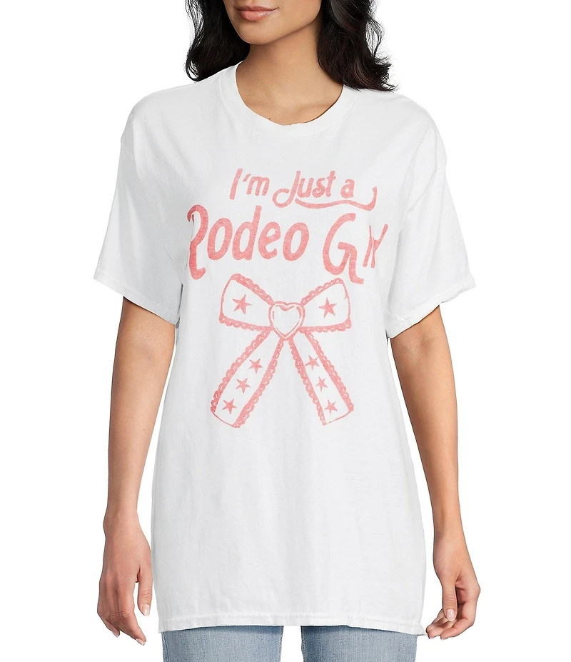 Junk Food I'm Just A Rodeo Girl Short Sleeve Western T-Shirt