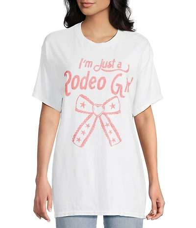 Junk Food I'm Just A Rodeo Girl Short Sleeve Western T-Shirt