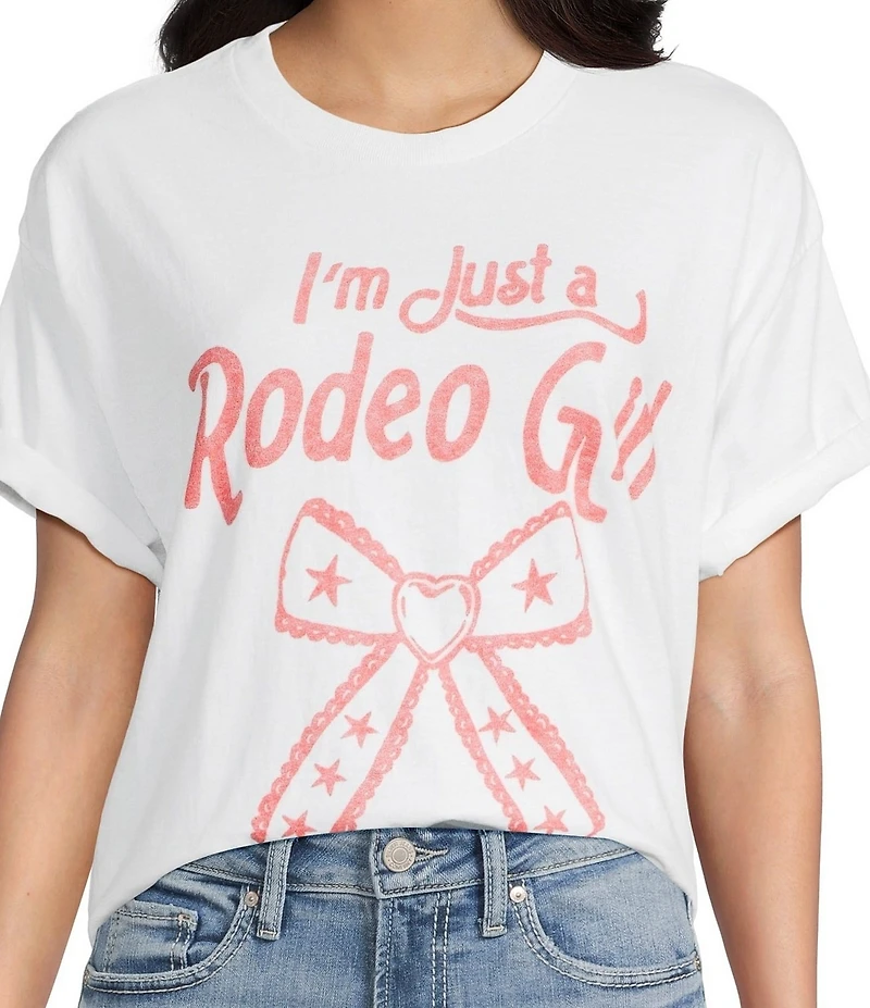 Junk Food I'm Just A Rodeo Girl Short Sleeve Western T-Shirt