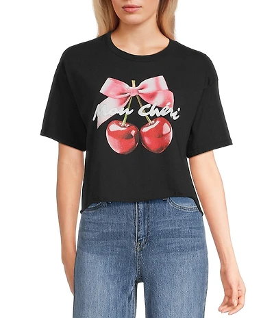 Junk Food 'Mon Cheri' Graphic Short Sleeve T-Shirt
