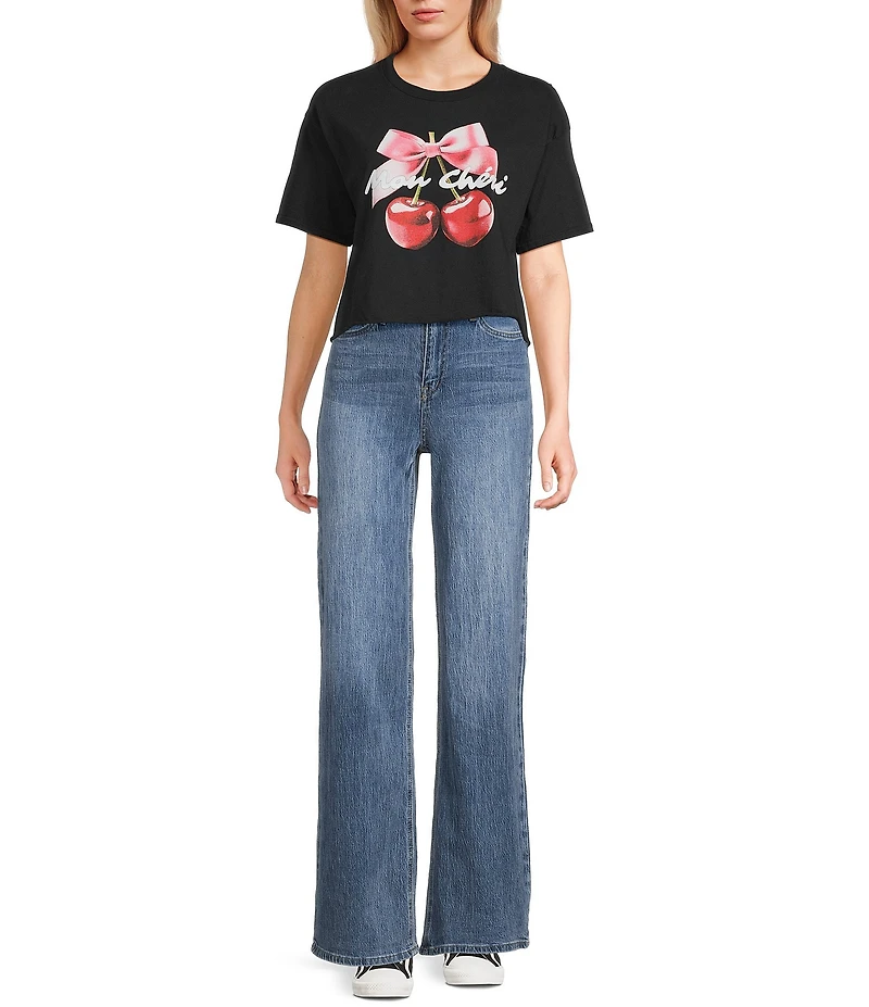 Junk Food 'Mon Cheri' Graphic Short Sleeve T-Shirt