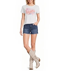 Junk Food Nashville Guitar Short Sleeve Tee