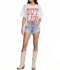 Junk Food Outlaw Graphic Short Sleeve Tee