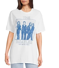Junk Food Oversized Crewneck Short Sleeve Beatles Tee