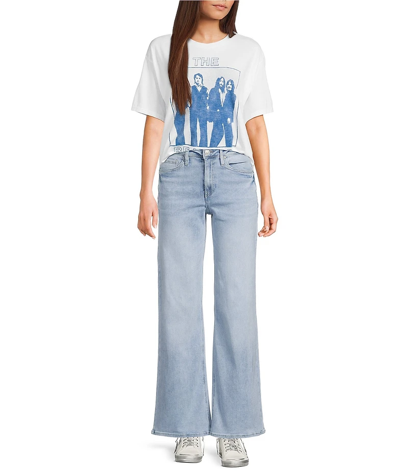 Junk Food Oversized Crewneck Short Sleeve Beatles Tee