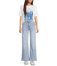 Junk Food Oversized Crewneck Short Sleeve Beatles Tee