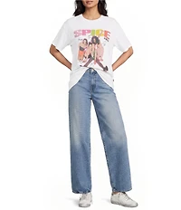 Junk Food Spice Girls Short Sleeve Oversized Tee