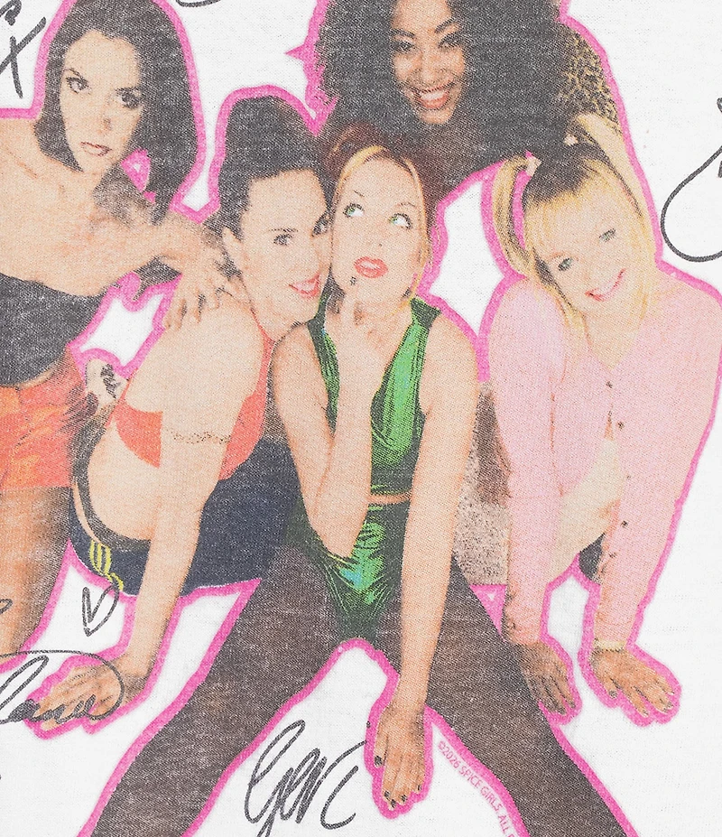 Junk Food Spice Girls Short Sleeve Oversized Tee