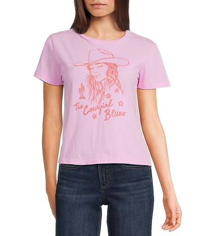 Junk Food 'The Cowgirl Blues' Graphic Short Sleeve T-Shirt
