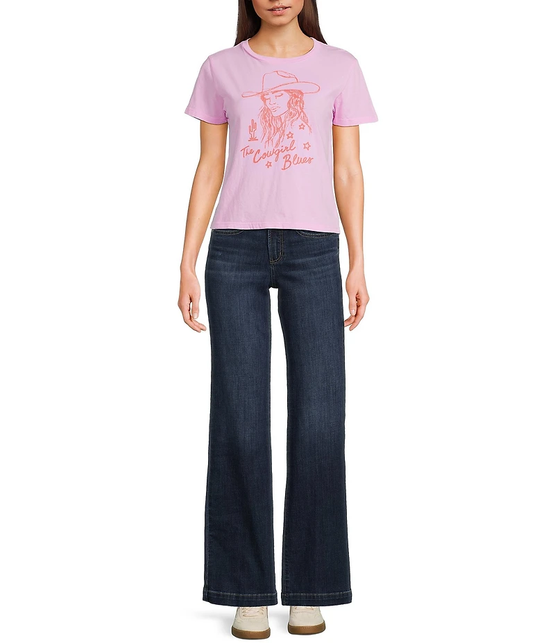 Junk Food 'The Cowgirl Blues' Graphic Short Sleeve T-Shirt