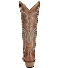 Justin Boots Evelyn Leather Tall Western Boots