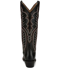 Justin Boots Evelyn Leather Tall Western Boots
