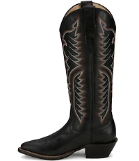 Justin Boots Evelyn Leather Tall Western Boots