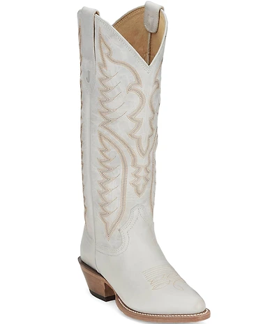 Justin Boots Evelyn Leather Tall Western Boots
