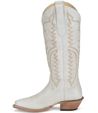 Justin Boots Evelyn Leather Tall Western Boots