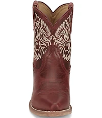 Justin Boots Isabella Leather Western Booties