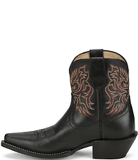 Justin Boots Isabella Leather Western Booties