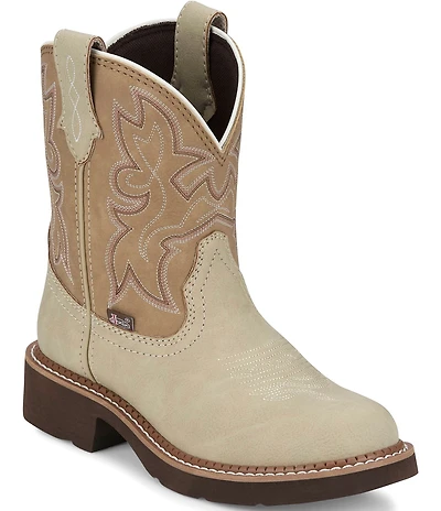 Justin Boots Kay Leather Mid Calf Western Boots