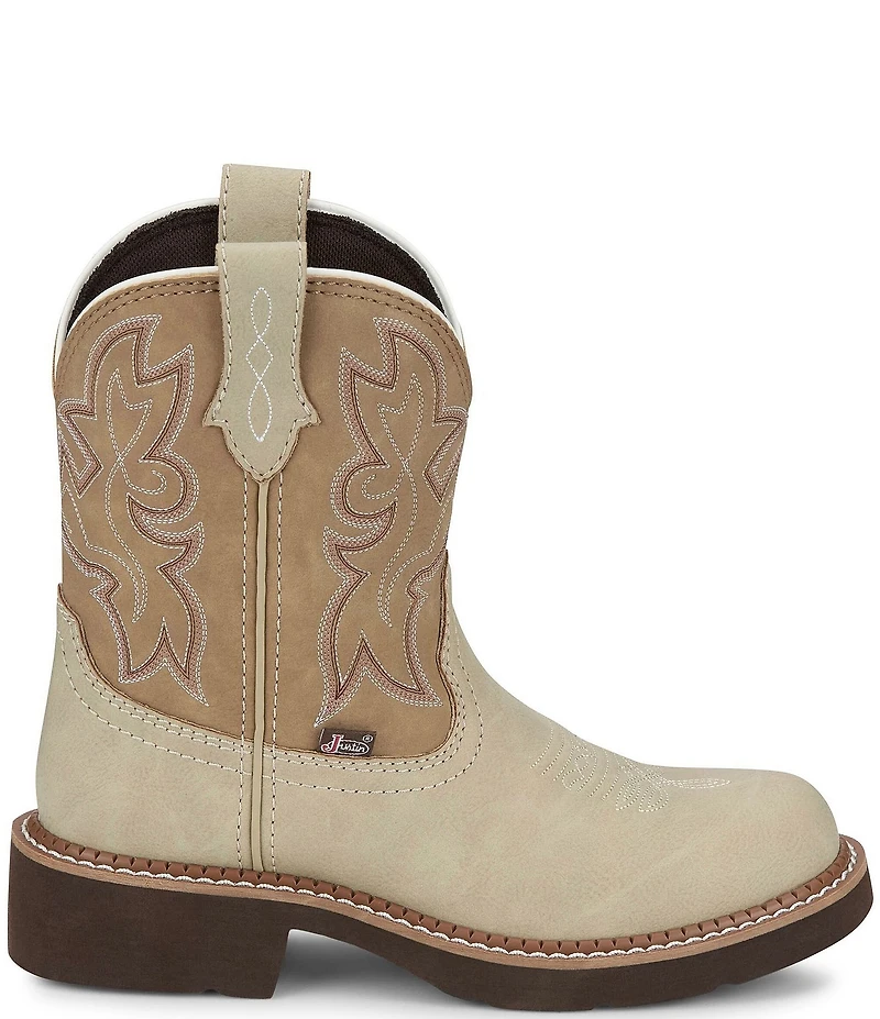 Justin Boots Kay Leather Mid Calf Western Boots