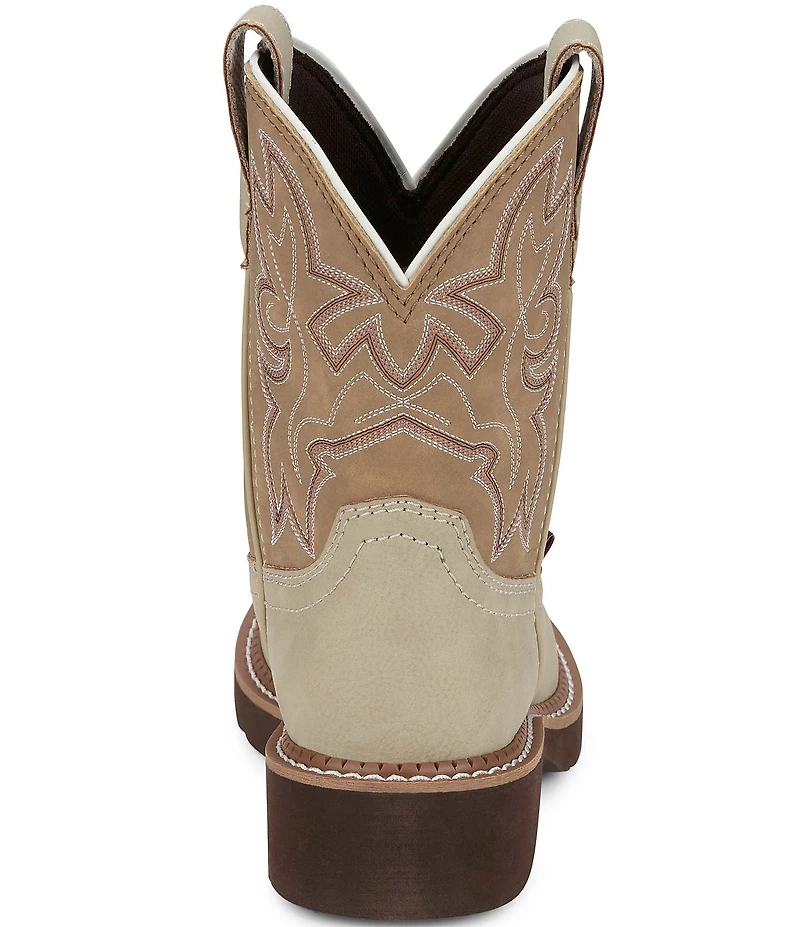 Justin Boots Kay Leather Mid Calf Western Boots