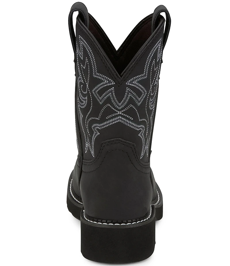 Justin Boots Kay Leather Mid Calf Western Boots