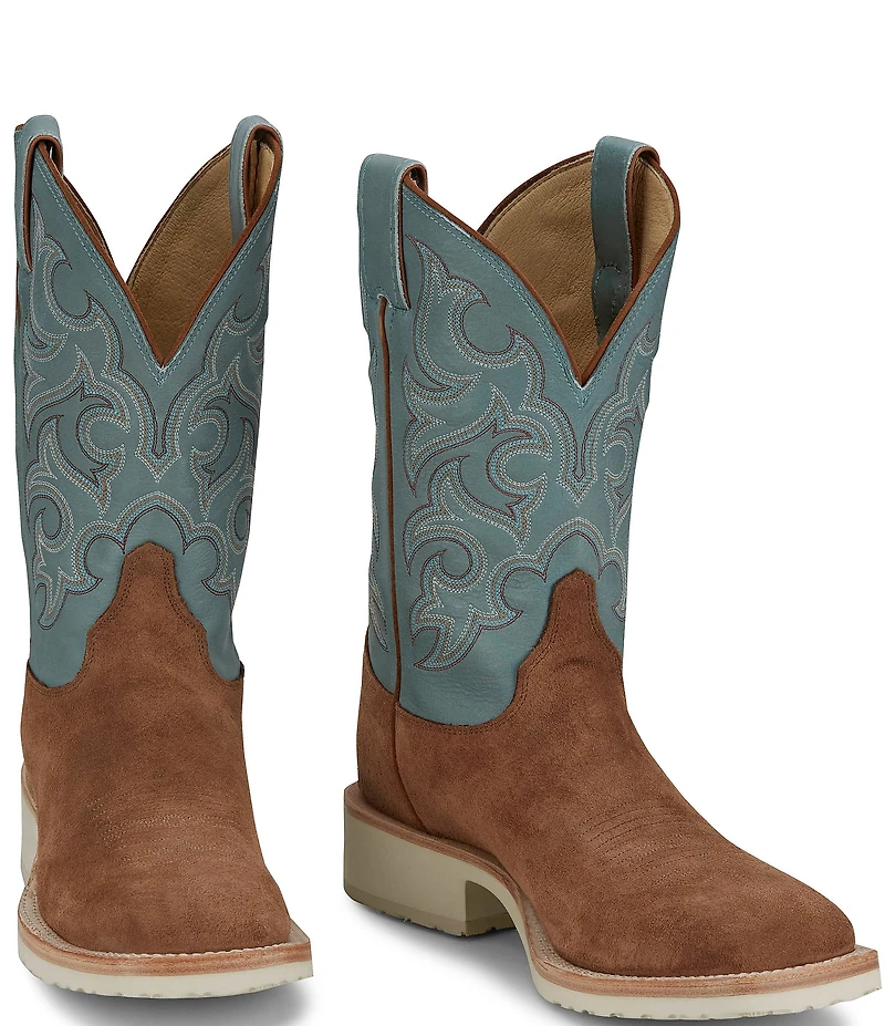 Justin Boots Men's Alamo 11#double; Roughout Boots