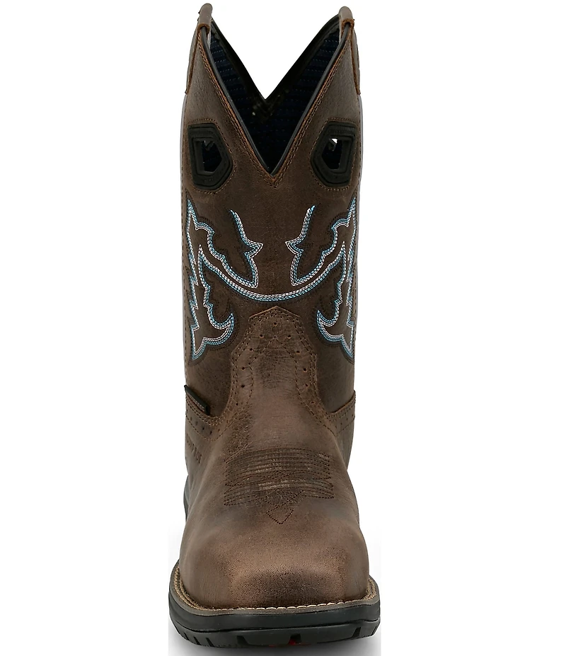 Justin Boots Men's Apprentice 11#double; Waterproof Nano Composite Toe Western Boots