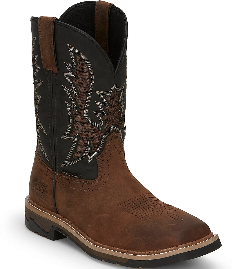 Justin Boots Men's Bolt 11#double; Composite Toe Work Boots