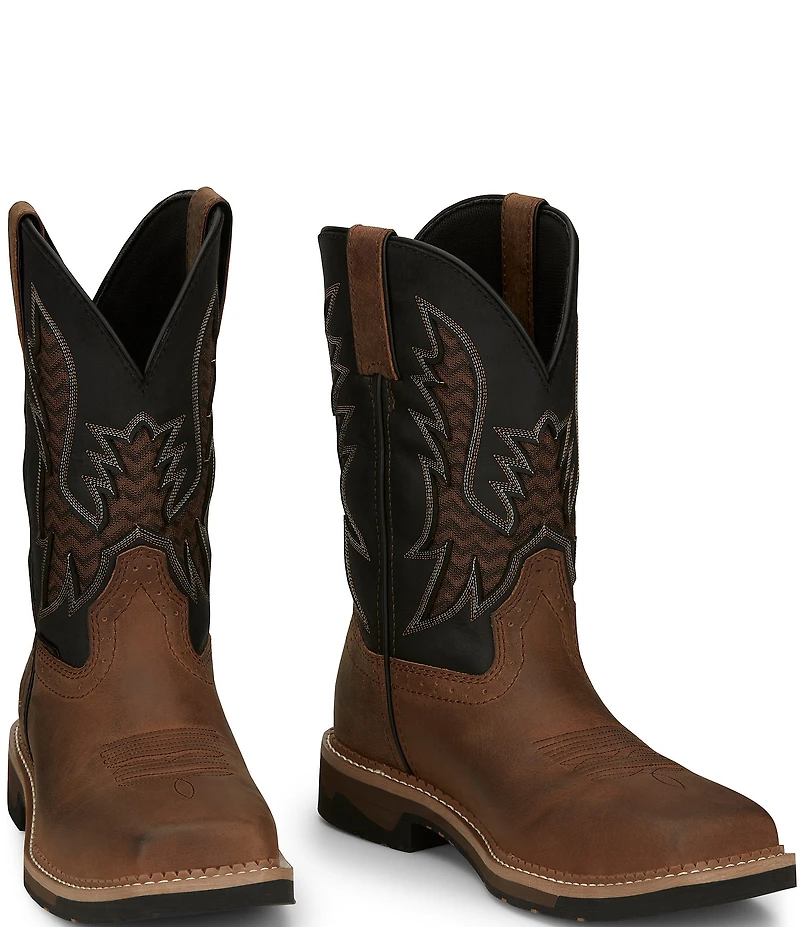 Justin Boots Men's Bolt 11#double; Composite Toe Work Boots