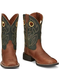 Justin Boots Men's Bowline Leather Western Boots