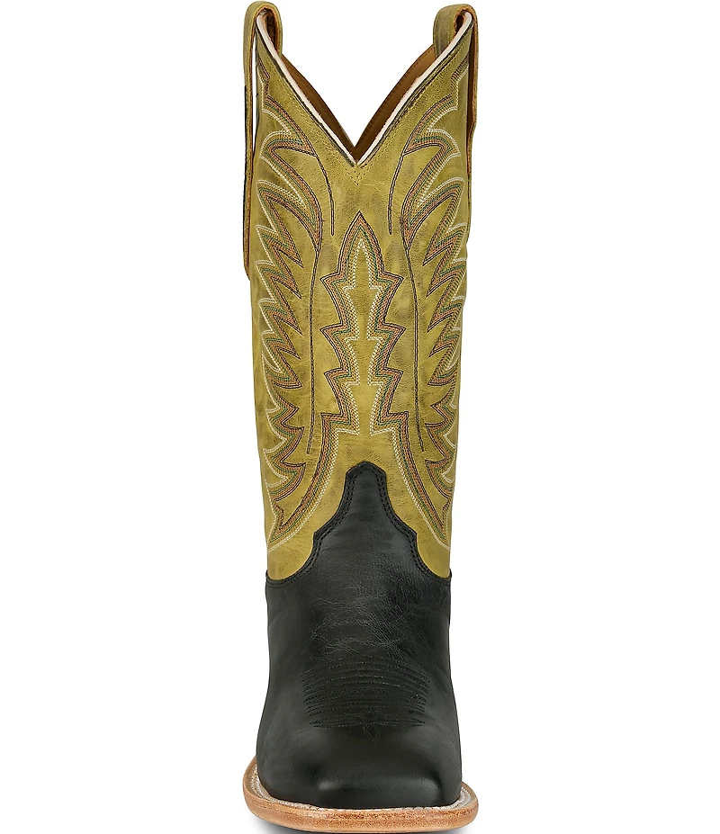 Justin Boots Men's Burchett 13#double; Goat Western Boot