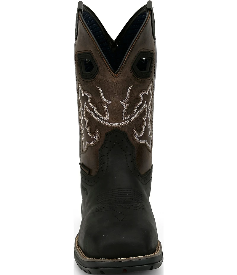 Justin Boots Men's Chase 11#double; Waterproof Nano Composite Toe Western Boots