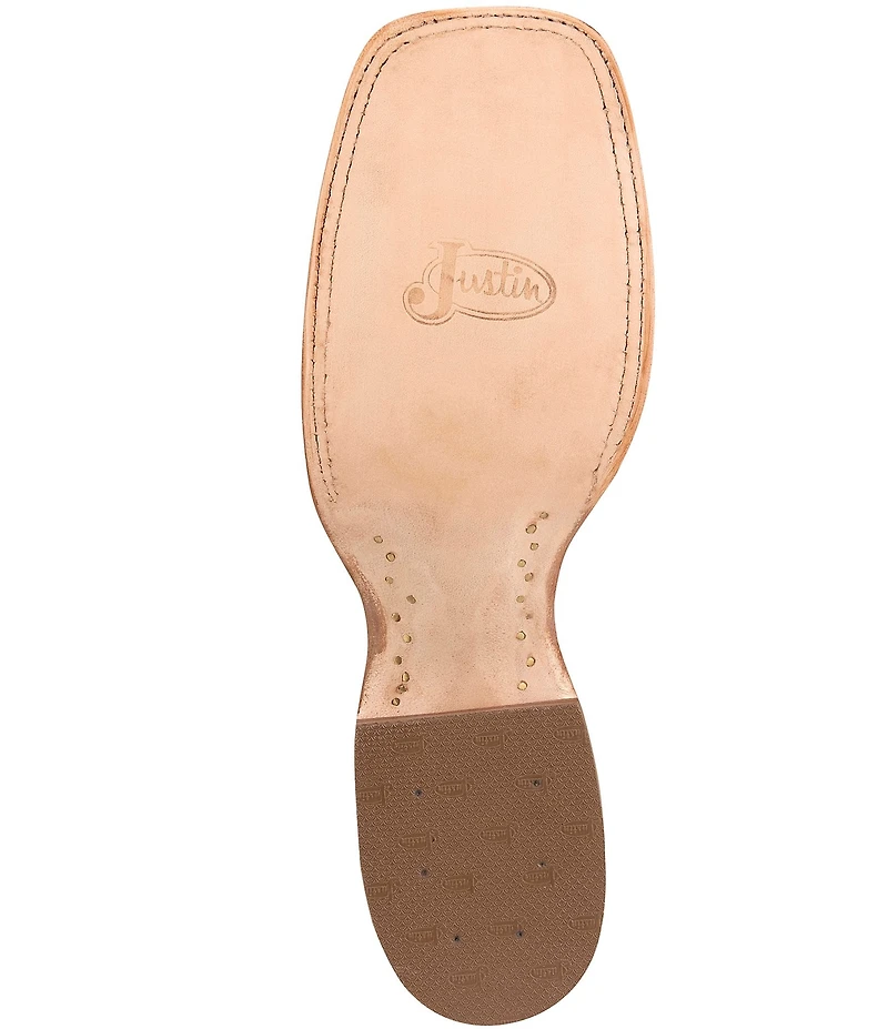 Justin Boots Men's Chisolm 13#double; Full Quill Ostrich Western Boots