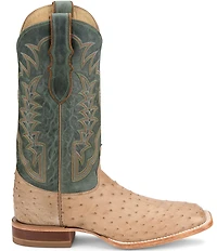 Justin Boots Men's Chisolm 13#double; Full Quill Ostrich Western Boots