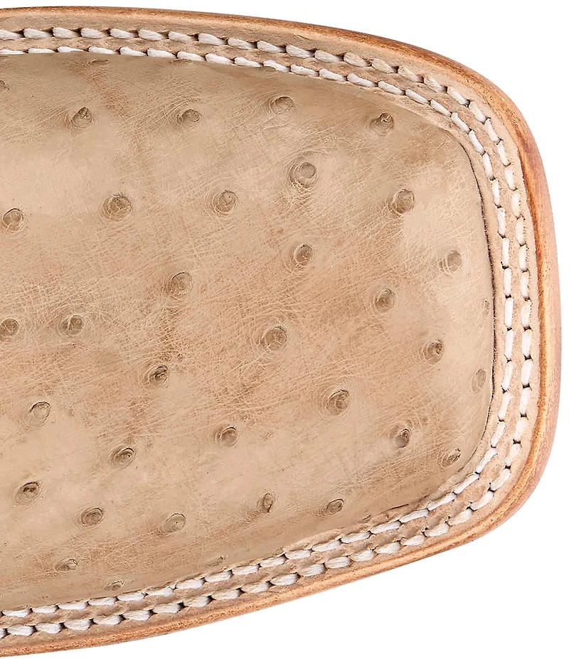 Justin Boots Men's Chisolm 13#double; Full Quill Ostrich Western Boots