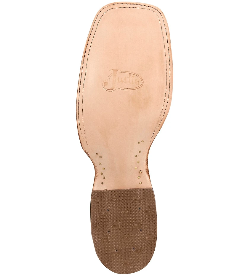 Justin Boots Men's Chisolm 13#double; Full Quill Ostrich Western Boots