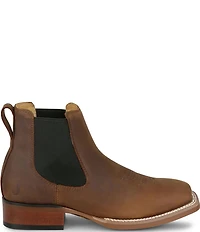 Justin Boots Men's Crazy Buck Leather Western Chelsea Booties