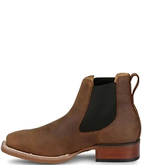 Justin Boots Men's Crazy Buck Leather Western Chelsea Booties