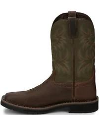 Justin Boots Men's Driller 11#double; Soft Toe Work Boots