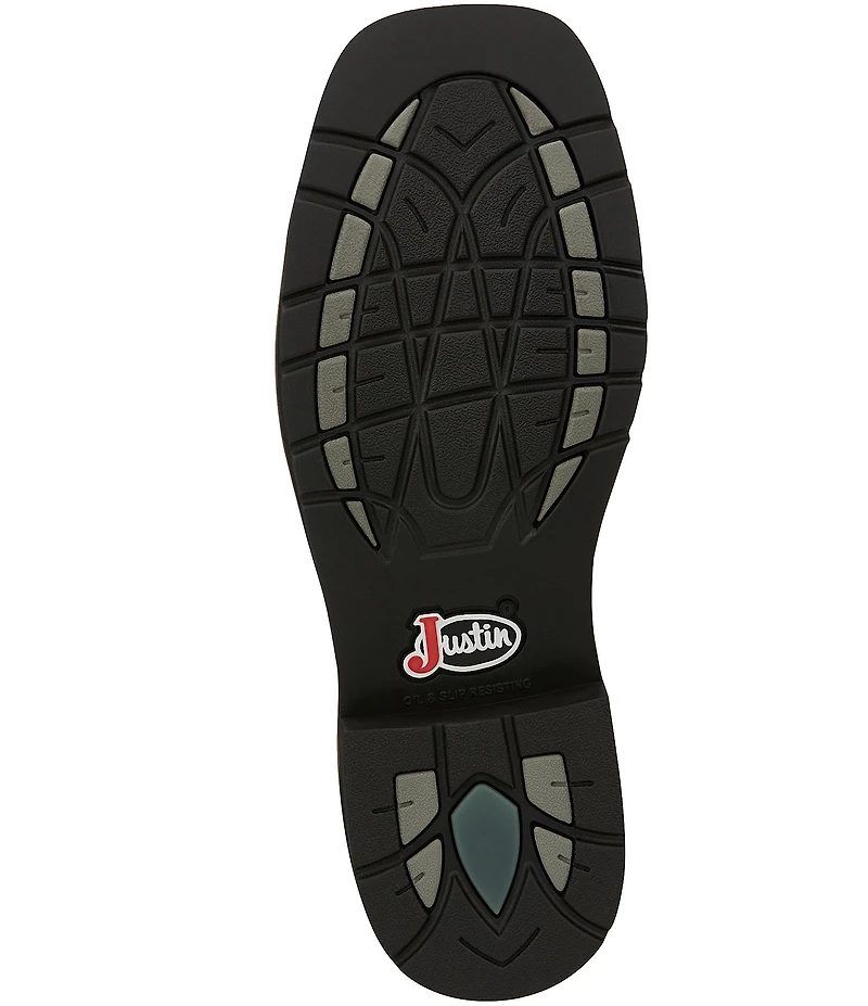 Justin Boots Men's Driller 11#double; Waterproof Work Boots