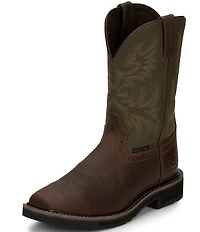 Justin Boots Men's Driller Steel Toe Work Boots