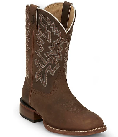 Justin Boots Men's Jackpot 11#double; Pull On Western Boots