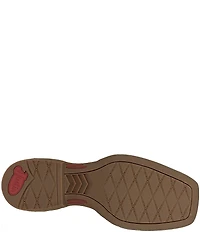 Justin Boots Men's Leather Canter Square Toe Western Boots