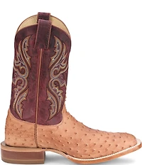 Justin Boots Men's Moseley 11#double; Full Quill Ostrich Western Boots
