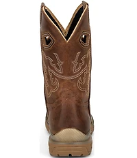 Justin Boots Men's Oilpatch 11#double; Waterproof Nano Composite Toe Western Boot