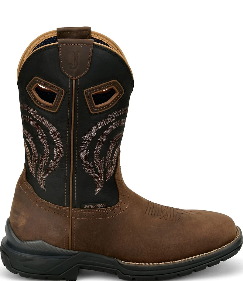 Justin Boots Men's Slickline 11#double; Waterproof Western Boots