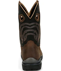 Justin Boots Men's Slickline 11#double; Nano Composite Toe Waterproof Western Boots