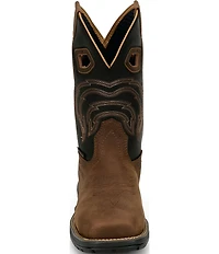 Justin Boots Men's Slickline 11#double; Nano Composite Toe Waterproof Western Boots